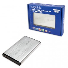 Rack extern 2.5" HDD S-ATA la USB 2.0 aluminiu Logilink UA0041A v4.0